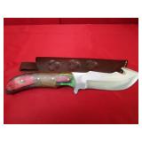 Custom Damascus Steel Skinner 4.5' Blade