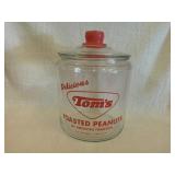 Tom's Toasted Peanuts Jar