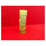Glazed Pottery Bamboo Shaped Vase 10'
