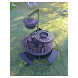 30' Fire Pit   'Unused'  'Contents Not Included'