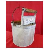 DeLuxe Mop Bucket 'Wooden Wringer Rollers'
