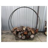 Rd Iron Wood Rack  40'