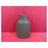 Vintage Cream Can w/ Handle 11'h    1 Gal