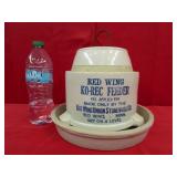 Red Wing KO-REC Feeder - Union stoneware - 7't