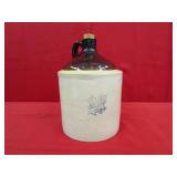 Western Stoneware Whiskey Jug - Maple Leaf - 11'