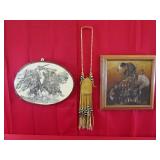 'Broken Treaties' Bill O'Neill Mounted on Rustic