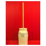 Marshall Pottery #4 Butter Churn 16'h
