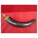 Vintage Black Powder Horn 14' - Musket - Civil War