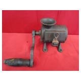 Hand Crank Tobacco Grinder 'Crack in Bottom Case'