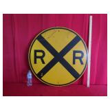 30' Railroad Crossing Sign Single Sided