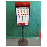 Vintage Multi-Slot Postage Stamp Vender with