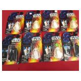 8 Star Wars Figurines "POTF" Darth Vader,