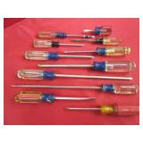 10 Craftsmman Screw Drivers