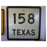 Texas 158  Midland, Tx  24" x 24"  16.5 lbs