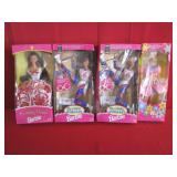 4 Barbies Evening Flame, Olympic and