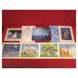 1995 Cinderella & Pocahontas Lithographs, Lady