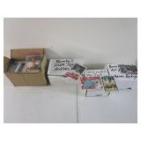 4 Boxes of Unsorted Football & Baseball