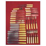 Vintage Flatware - 36 pcs "Fish Knives"