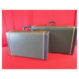 2 Pc J.C. Higgins Quality Luggage "Hard Case"
