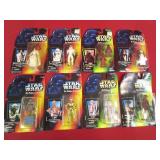 8 Star Wars Figurines "POTF" - Princess Leia,