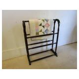 Quilt Rack w/ Lap Blanket