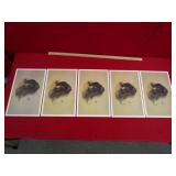 5 Roger Allen Thompson Signed & Numbered Prints