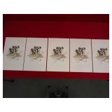 5 Roger Allen Thompson Signed & Numbered Prints
