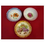 RCW Bavaria Hand Painted 9" Floral Bowl,