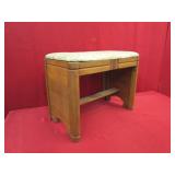 Mahogany Brown Bench / Stool