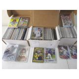 3 Boxes of Unsorted Baseball & Football