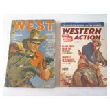 1956 Western Action 25 Cent Magazine, 15 Old West
