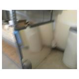 2 Plate Mirrors w/ Soap Dispensers 42" x 42"