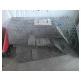 2 Havahart Brand Live Animal Traps
