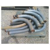 10 Galvanized 90 degree Conduit  3" & 4"