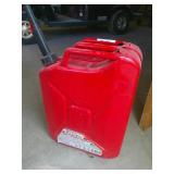Red Metal Gas Can