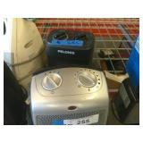 2 Small Electric Space Heaters