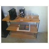 Bookcase w/ Coffee Accessories