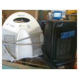2 Small Electric Space Heaters
