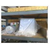 Hardware & Fixture Assortment on Shelf