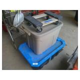 2 Tubs & Small Furniture Dolly