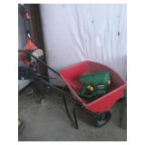 Lawn Spreader & Hand Seeder Plus