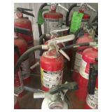 5 Assorted Fire Extinguishers