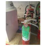 6 Assorted Fire Extinguishers