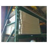 4 Plastic Shelf Units