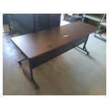 Rolling Fold Down Office Table/Desk