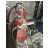 5 Assorted Fire Extinguishers