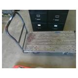 Rolling Warehouse Cart 4 ft x 2 ft