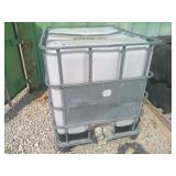 Plastic Tote w/ Cage