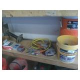 Hardware Assorted & Igloo Cooler on Shelf