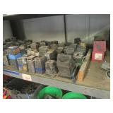 Assorted Molds & Hardware on Shelf